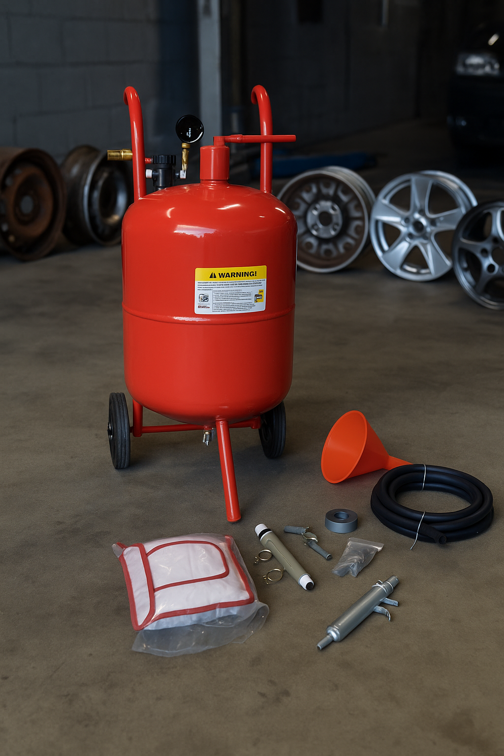 INDUSTRIJSKI PESKARSKI UREĐAJ – MAKSIMALNA EFIKASNOST I IZDRŽLJIVOST!