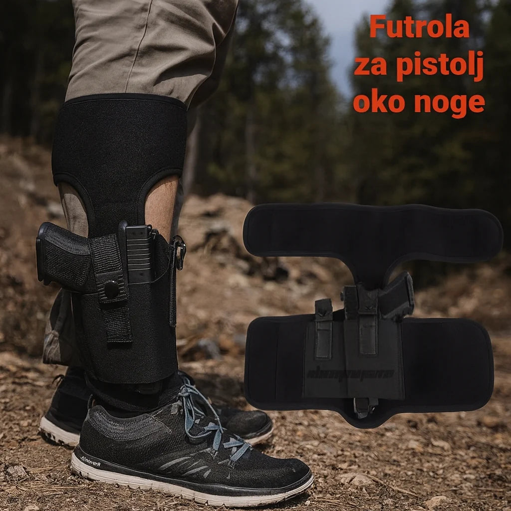 Univerzalna futrola za pištolj — Skrivena oko skočnog zgloba (Ankle Holster)