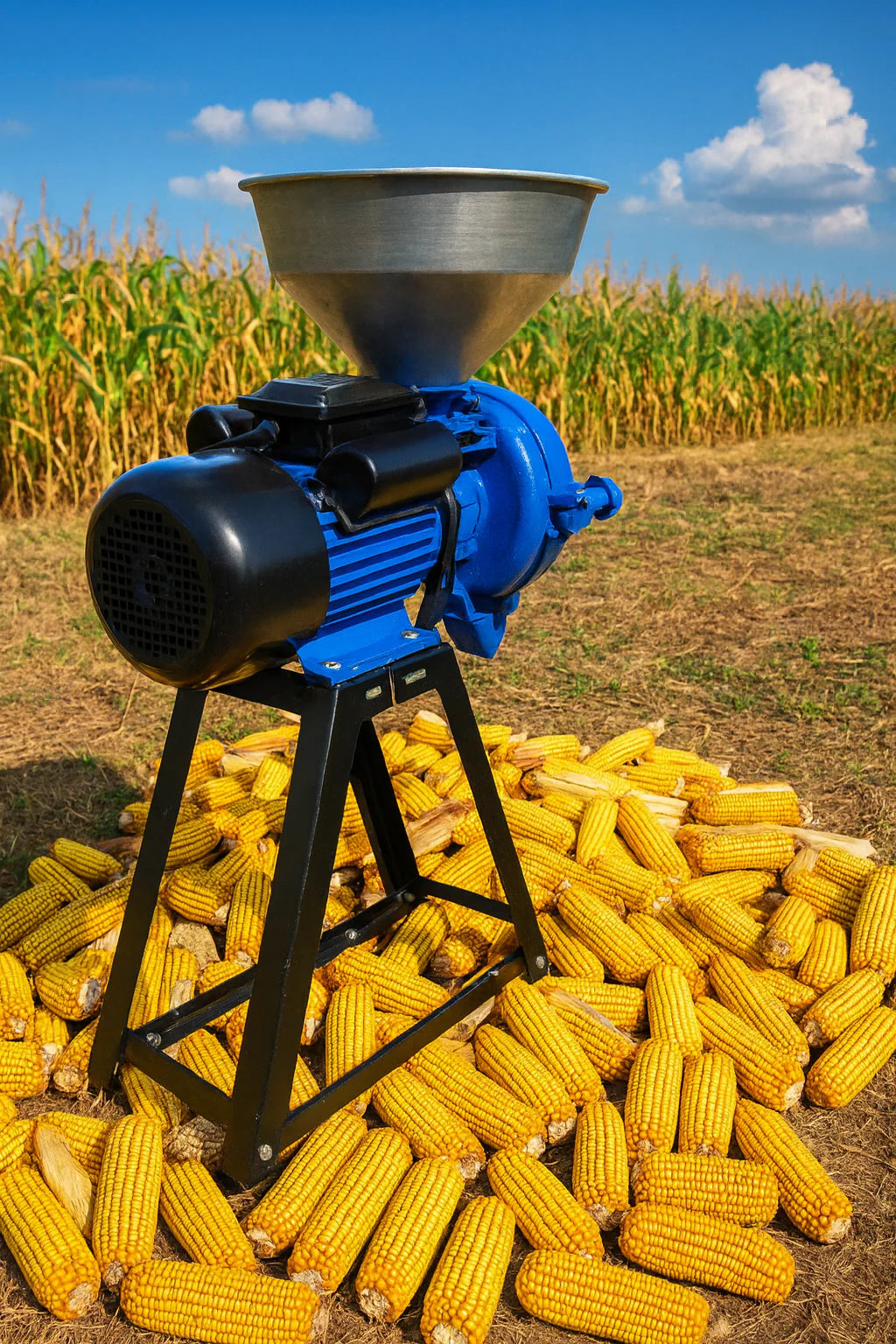 Straus Austria Električni Mlin za Kukuruz i Pšenicu – 2.6 kW | 220V