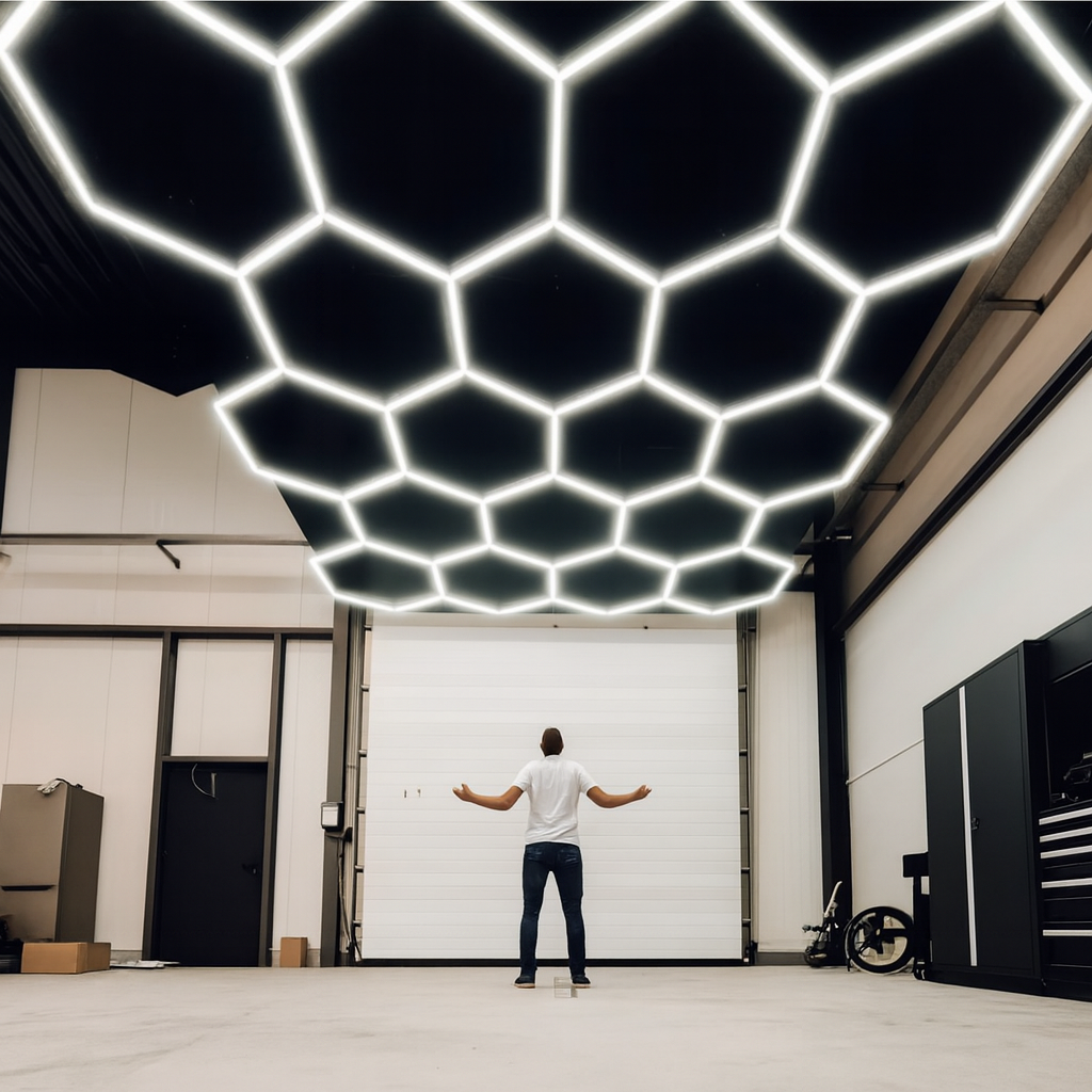 Heksagonalna LED Rasvjeta – Moderan Dizajn i Profesionalno Osvjetljenje!