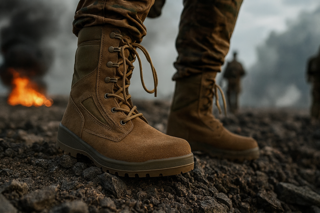 🥾 Taktičke Vojne Čizme – Snaga, Stabilnost i Izdržljivost na Svakom Koraku