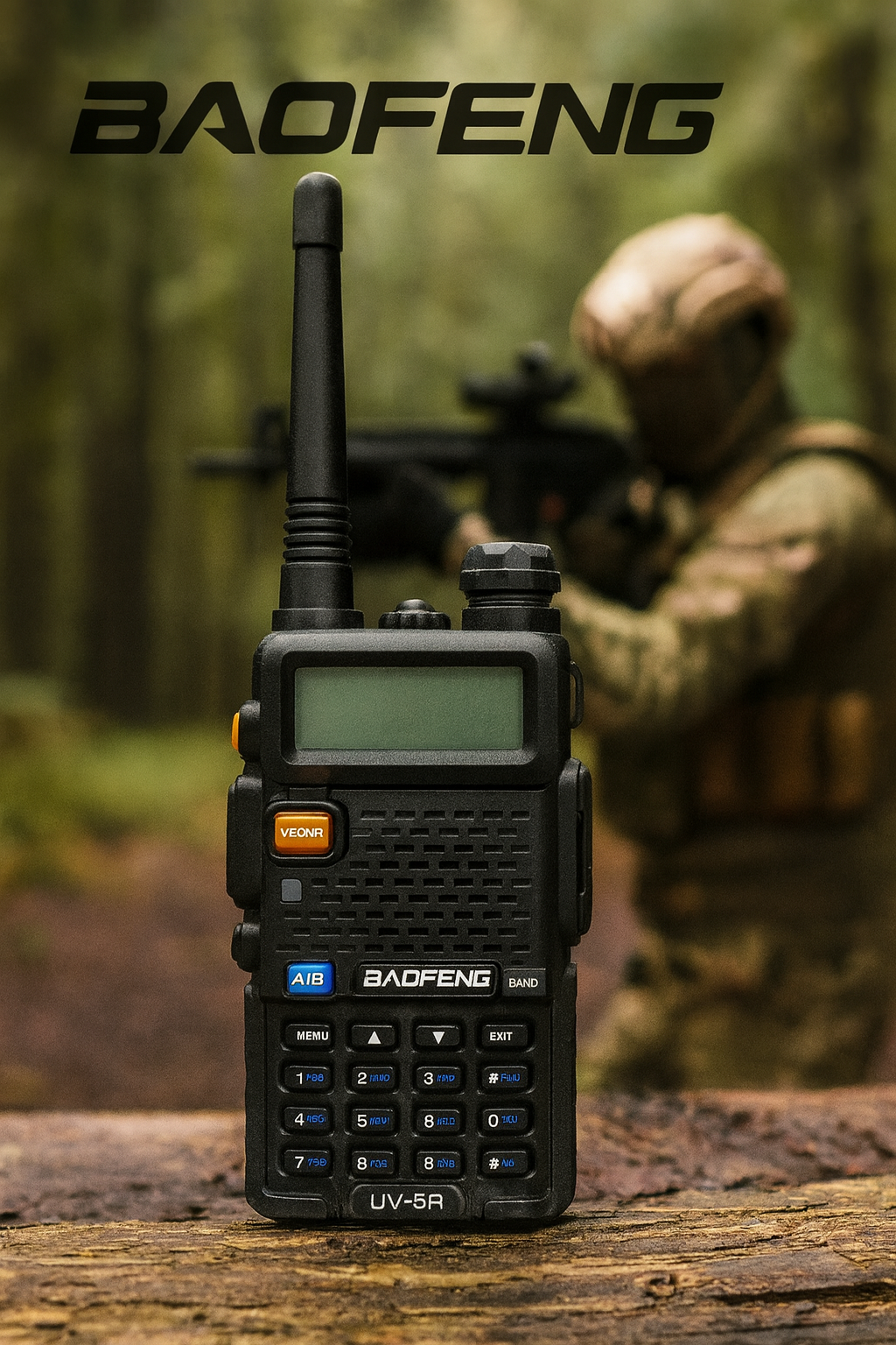 📡 BAOFENG UV-5R – Profesionalna dvosmjerna radio stanica (Motorola sistem)