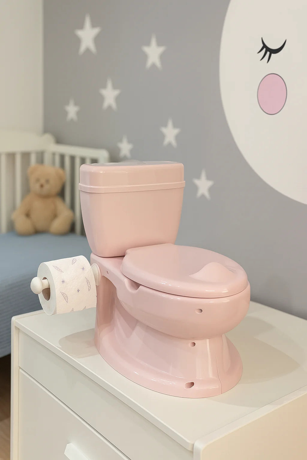 DOLU Dječija Tuta u Obliku WC Šolje – Realističan Dizajn za Lakšu Naviku!