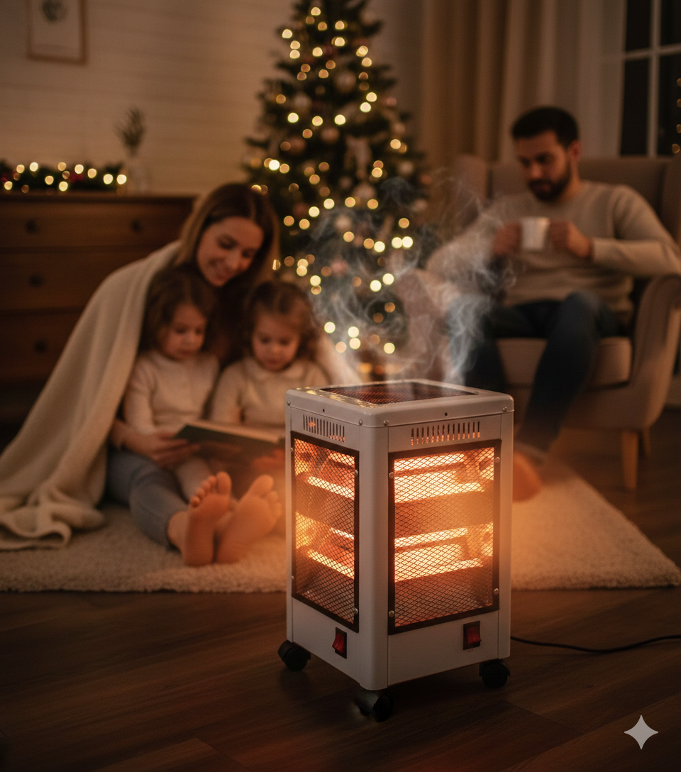 🔥 ELEKTRIČNA KVARCNA GRIJALICA 2000 W | 220 V