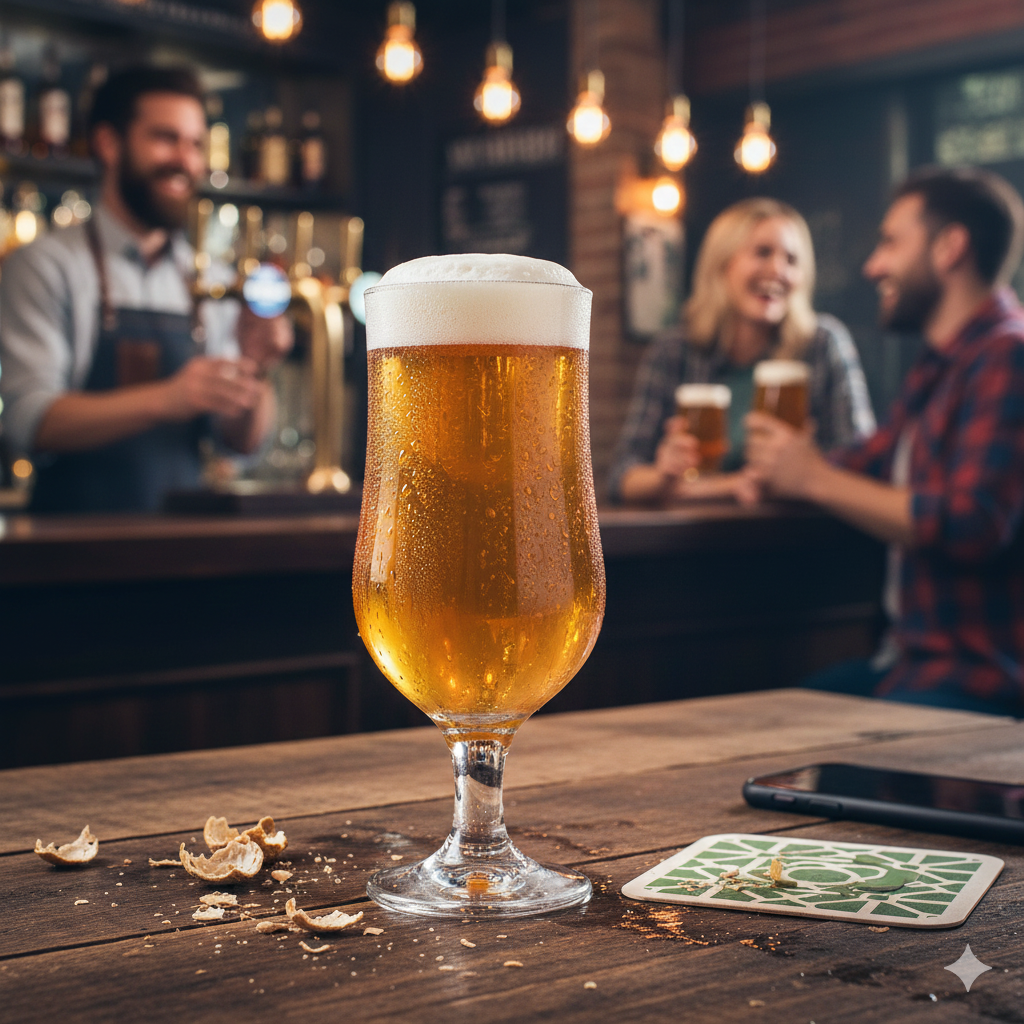 ČAŠE ZA PIVO TULIPE 385 ml – SET 6/1