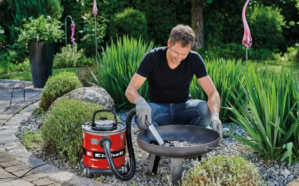 EINHELL USISIVAČ ZA PEPEO TC-AV 1718 D – SNAGA KOJA NE PRAŠTA PEPELU