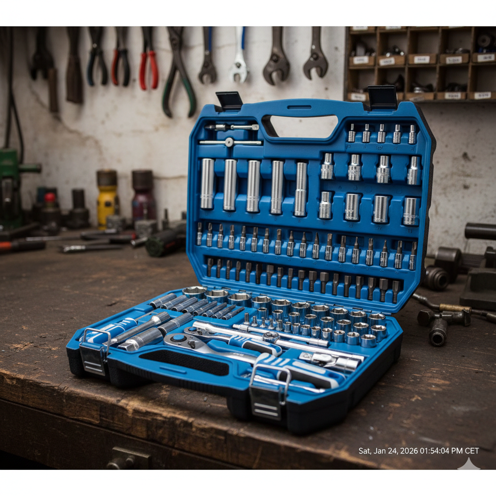 🔧🔥 112-DIJELNI SET NASADNIH KLJUČEVA – PROFESIONALNI KOMPLET 🔥🔧