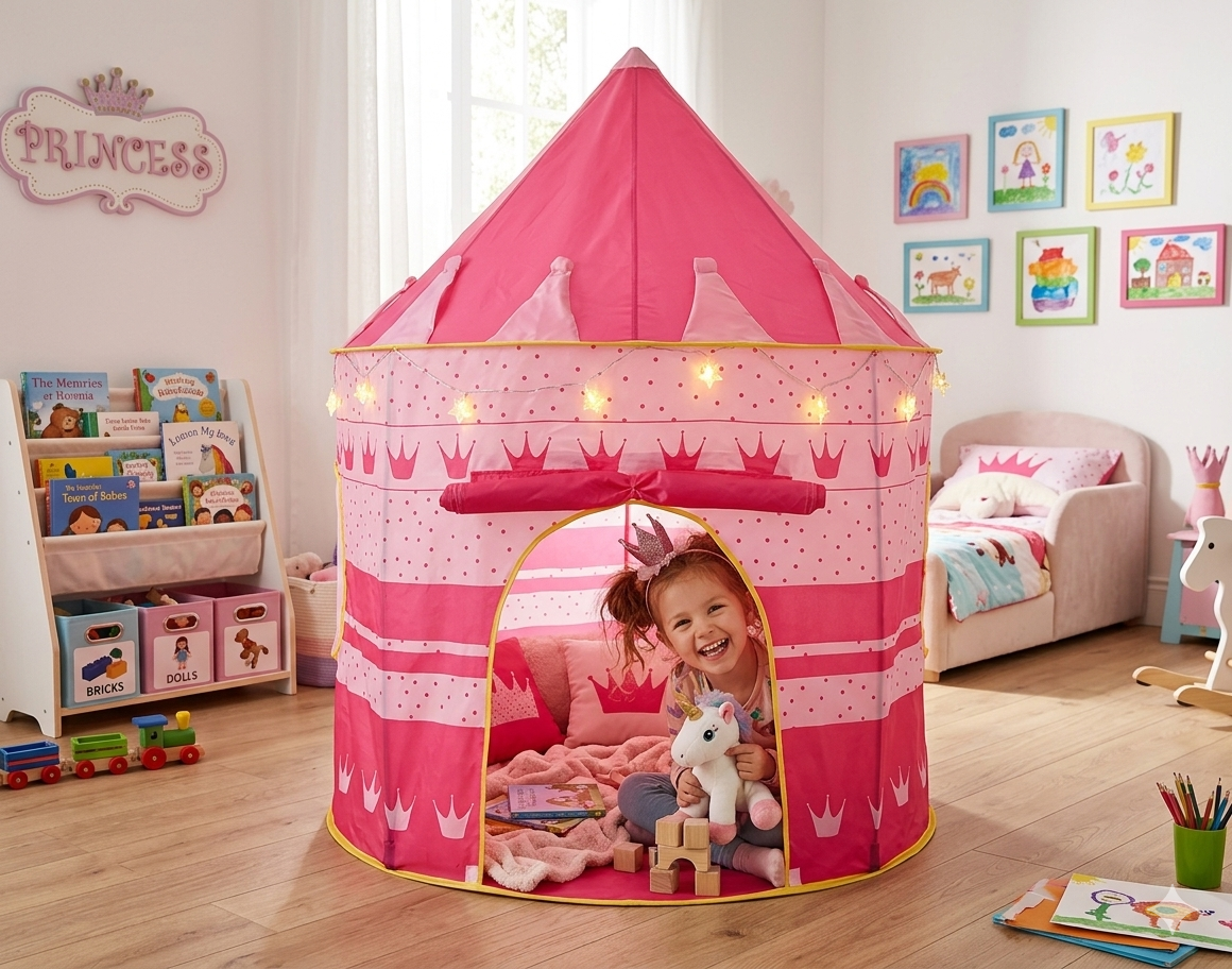 🏰 DJEČIJI ŠATOR – PRINCESS CASTLE ZA IGRU, MAŠTU I ZABAVU! 👑✨