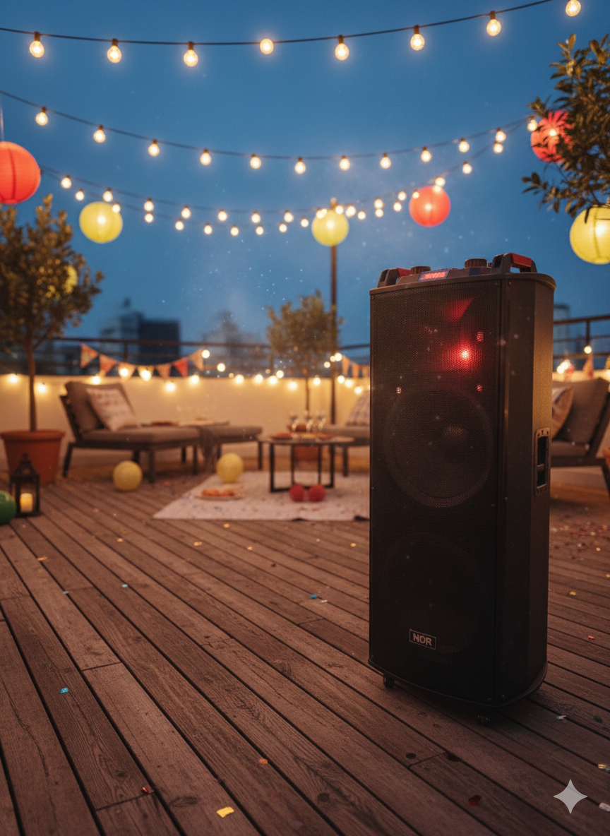 🔊 PROFESIONALNI KARAOKE & PARTY ZVUČNI SISTEM 300 W – PRAVI SHOW U TVOJIM RUKAMA