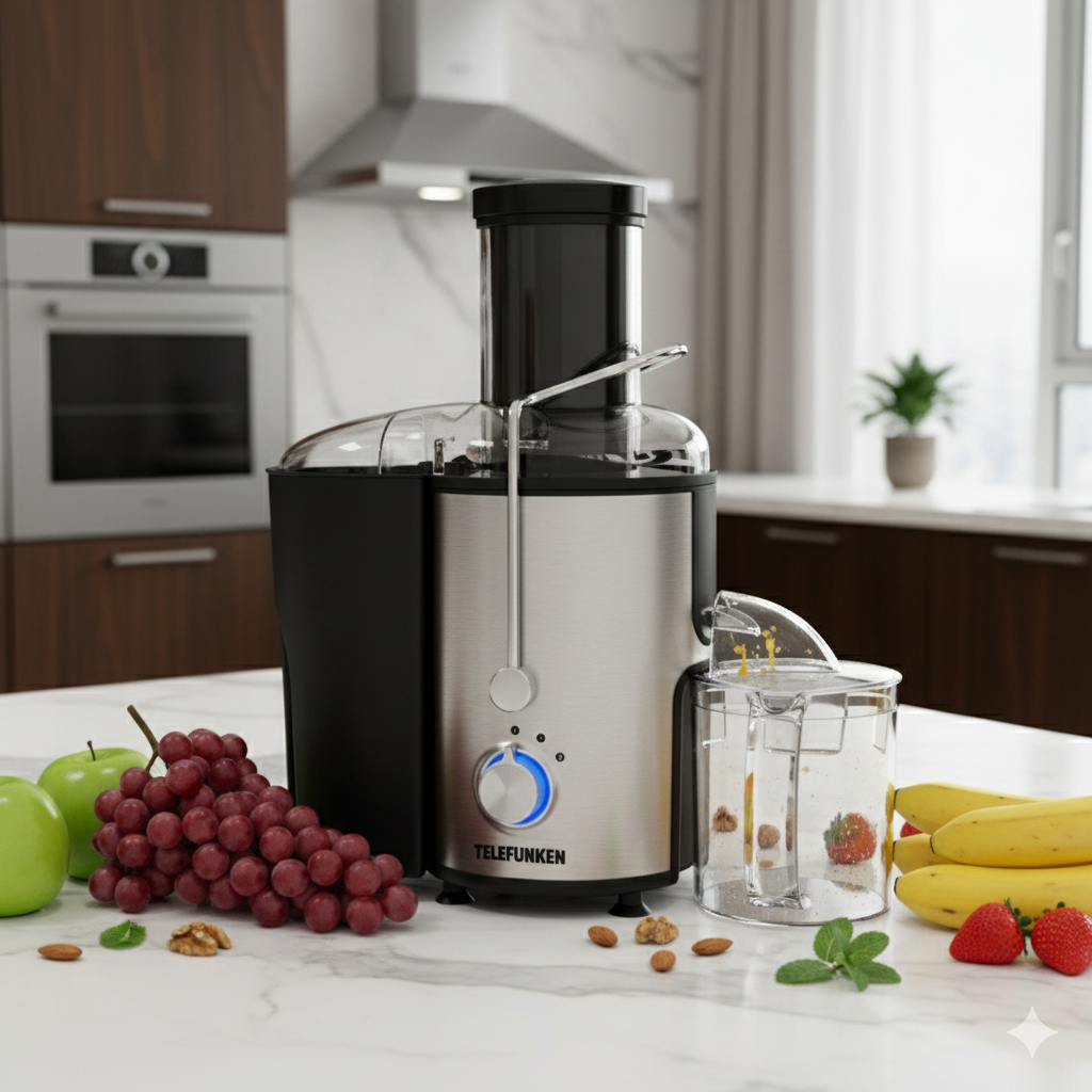 TELEFUNKEN TF-5511 SOKOVNIK – 800W SNAGE + XXL OTVOR 85 mm!