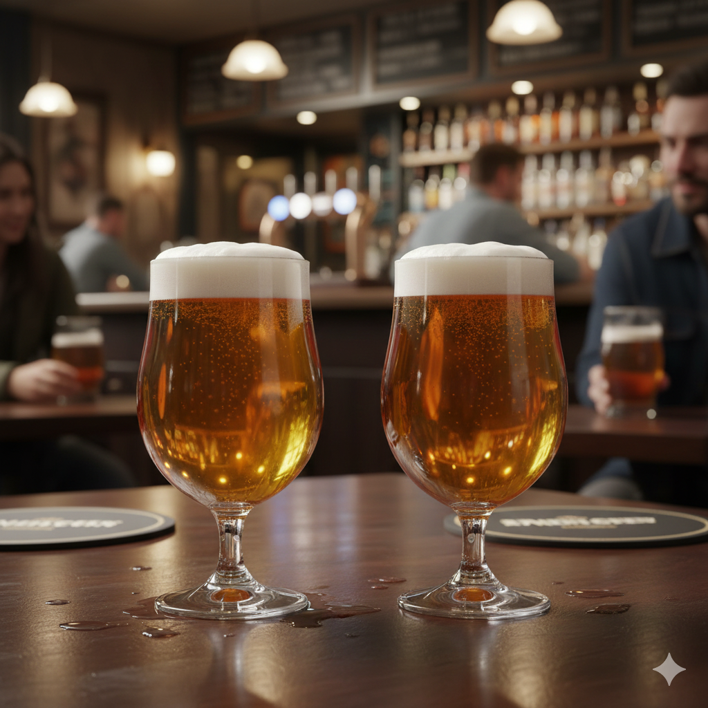 SET OD 2 ČAŠE ZA PIVO – 380 ML
