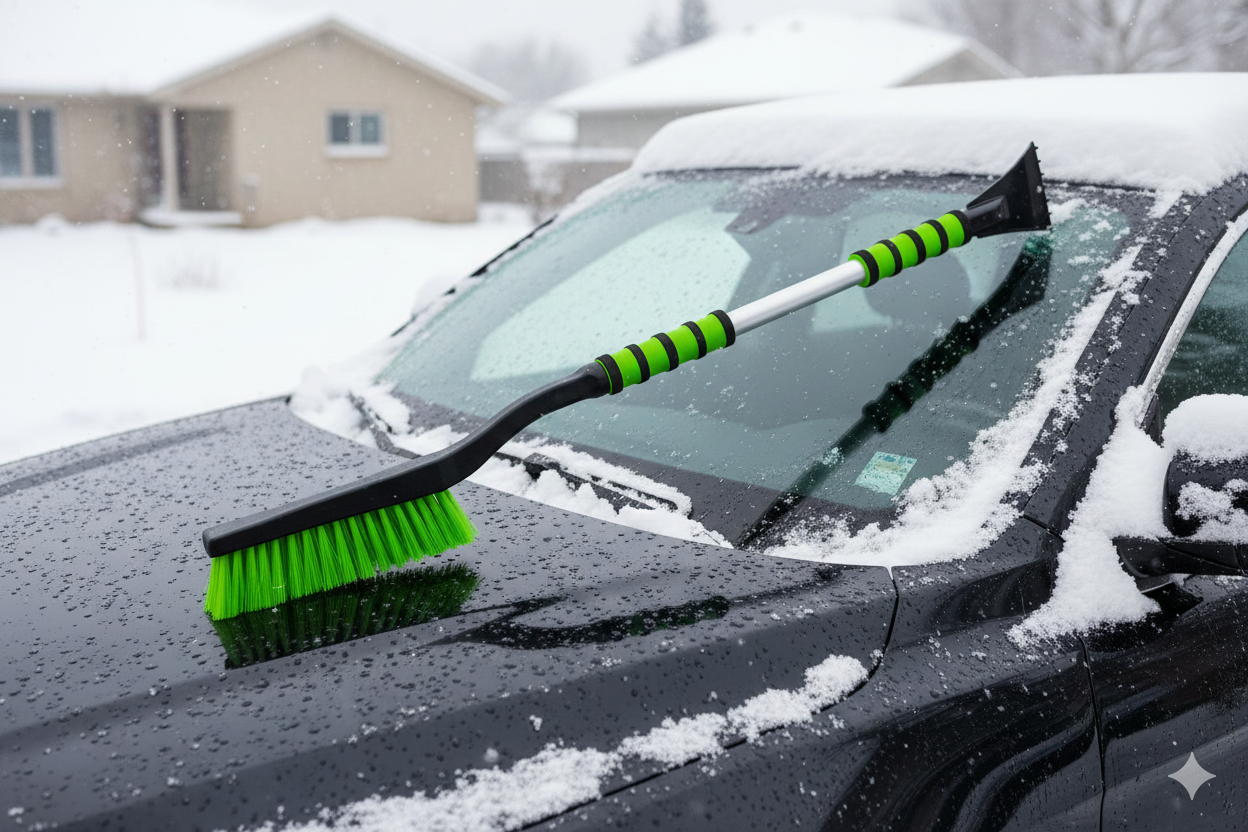 ČETKA ZA ČIŠĆENJE SNIJEGA + STRUGAČ LEDA (87 cm)