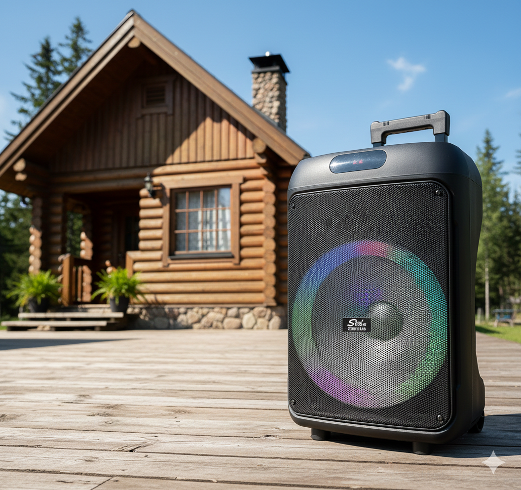 🔊 SING-E ZQS12148 PORTATIVNA BLUETOOTH KOLONA – MALA, ALI GLASNA!