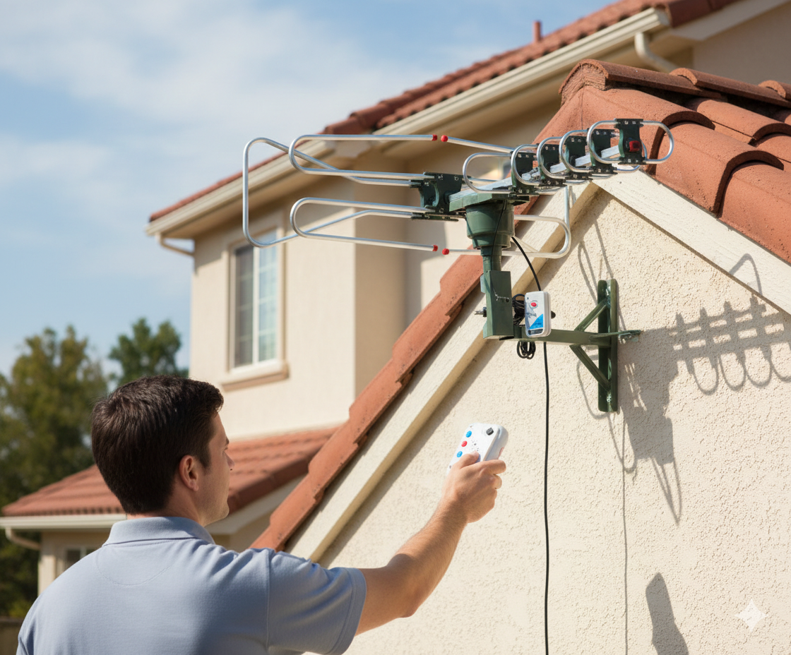 📡 ROTACIONA ANTENA ZA PRIJEM IZ VIŠE SMJEROVA – POTPUNA KONTROLA SIGNALA
