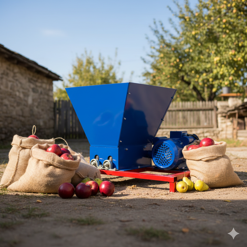 🍎🔥 MLIN ZA SJECKANJE VOĆA – 1500 W | PROFESIONALNA SNAGA 🔥🍐