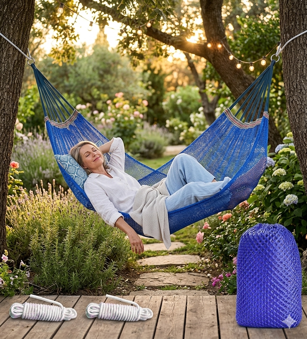 🌴 OUTDOOR HAMMOCK – LAGANA, ČVRSTA I SPREMNA ZA SVAKU AVANTURU! 🏕️🔥