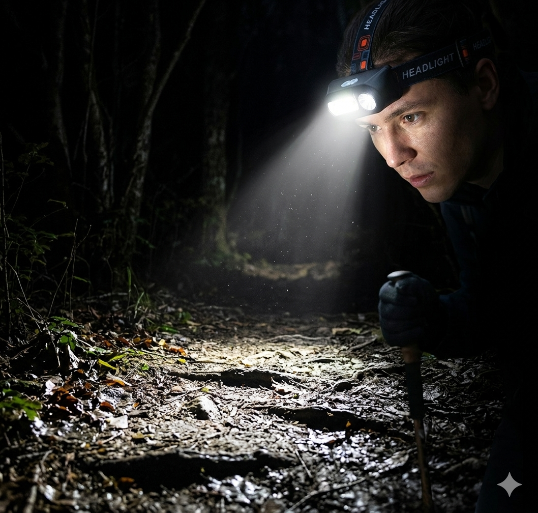 🔥 KOMPAKTNA LED LAMPA ZA GLAVU – MALA, ALI BRUTALNO SNAŽNA! 🔥