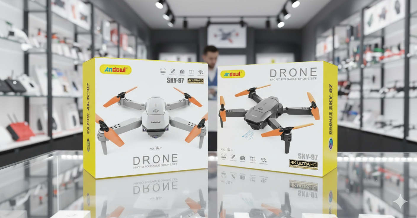 🚁 4K DRON AB-F716 – KOMPAKTAN, STABILAN I SPREMAN ZA AKCIJU