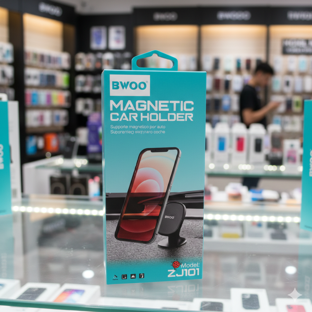 🚗📱 BWOO BO-ZJ101 MAGNETNI DRŽAČ ZA MOBITEL – SIGURNO, JAKO, ELEGANTNO