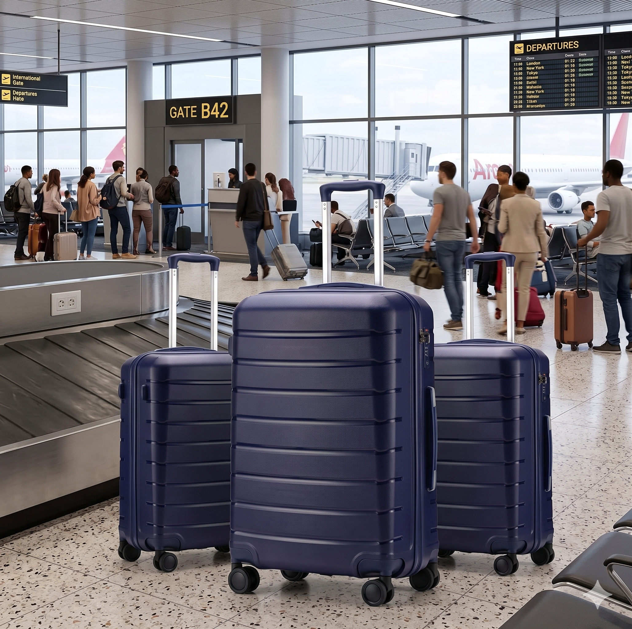 ✈️ SET KOFERA 3/1 – LAGANI, ČVRSTI I SPREMNI ZA SVAKO PUTOVANJE! 🧳🔥