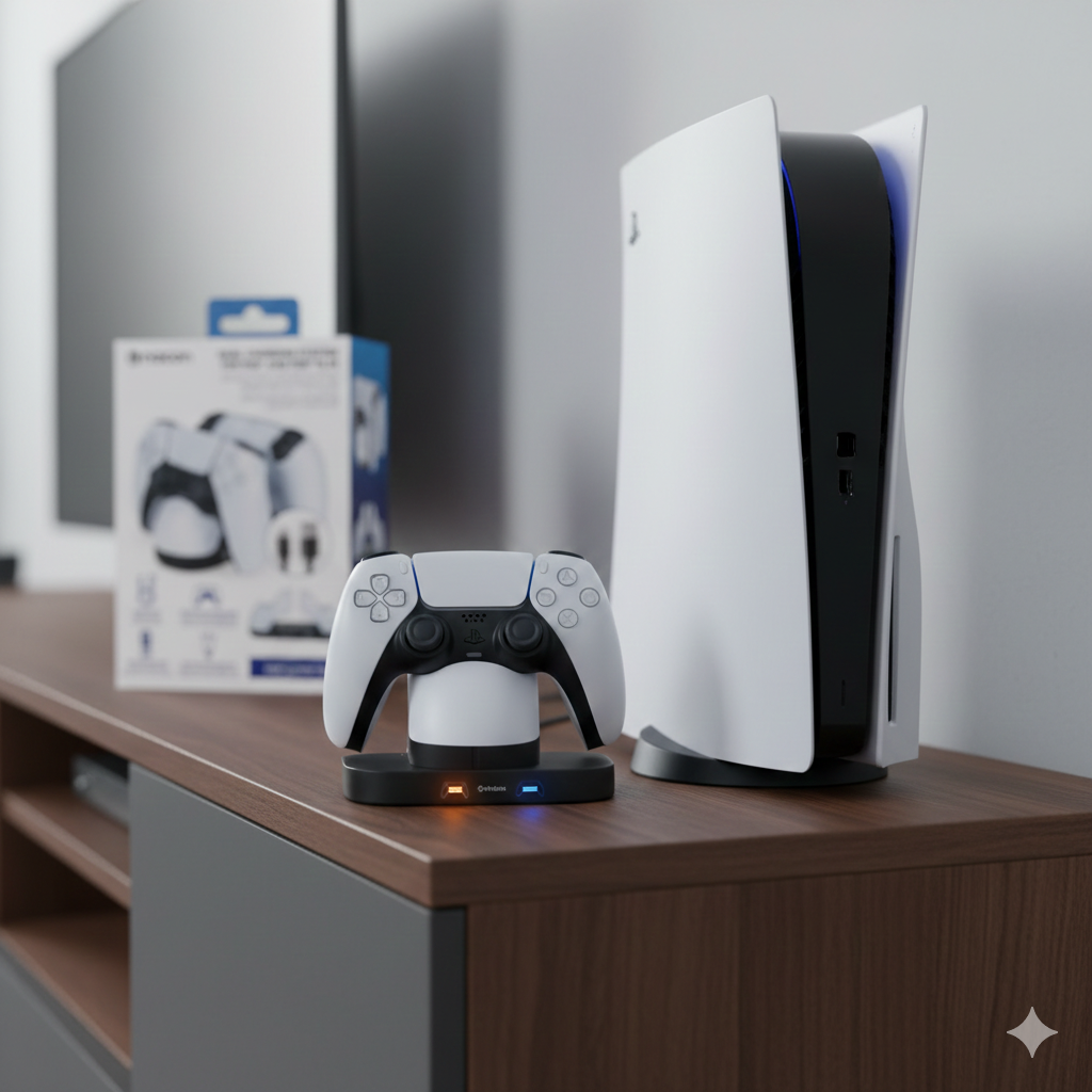 🎮⚡ PLAYSTATION 5 DUAL PUNJAČ ZA DUALSENSE KONTROLERE