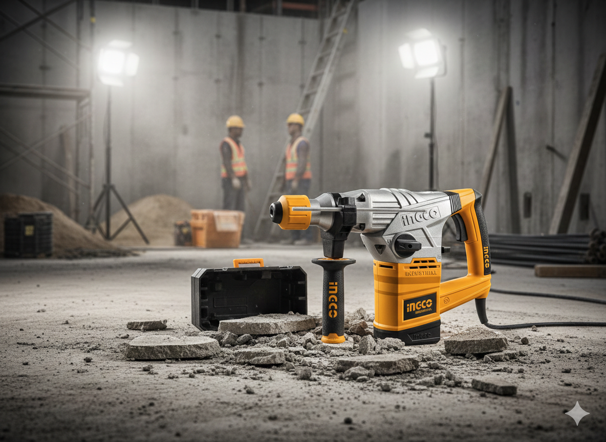 🔨 INGCO RH15008 ROTARY HAMMER 36 mm – 1500W