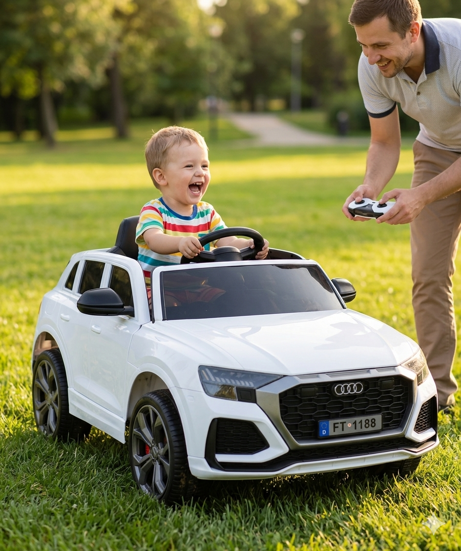 🚙 Audi Q8 dječiji džip na akumulator – 12V sa daljinskim upravljanjem