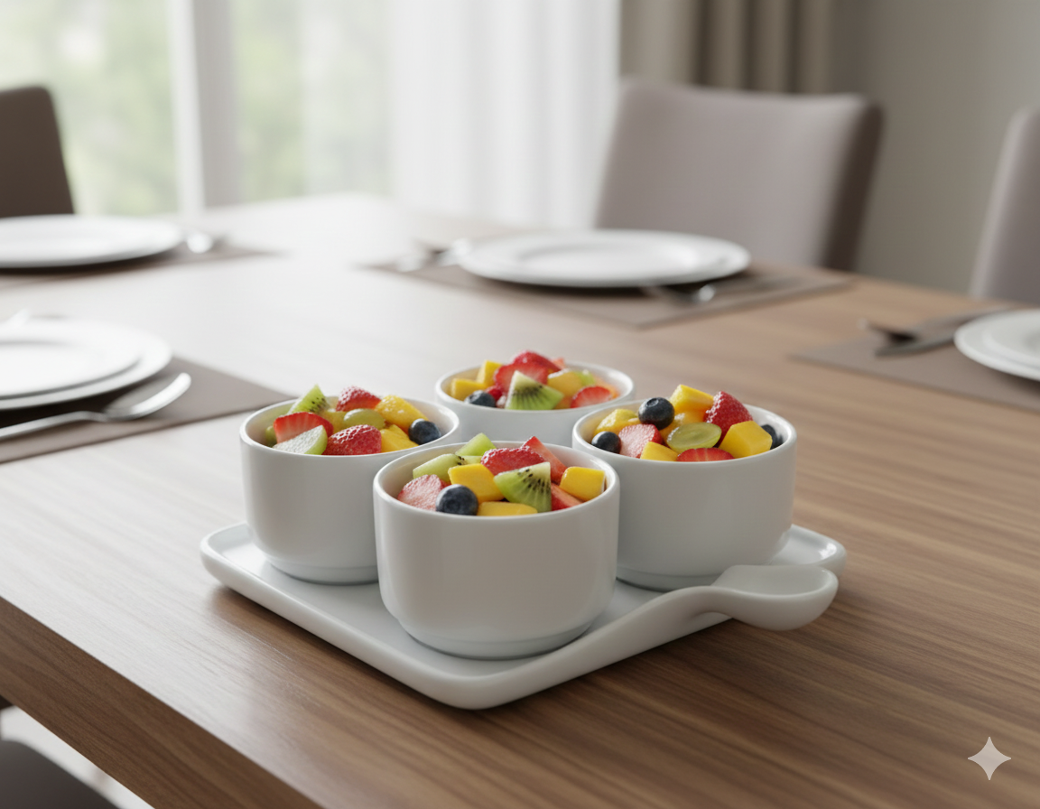 🍨 PORCULANSKE ZDJELE ZA DESERT / SALATU 5/1