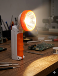 🔦💡 2u1 LED BATERIJSKA LAMPA – TORCH + STONA LAMPA!