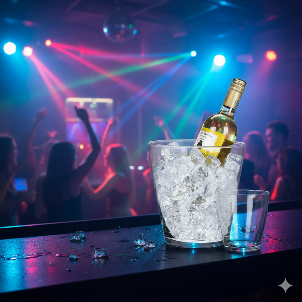 STAKLENA POSUDA / KANTA ZA VINO – JINXING GLASSWARE