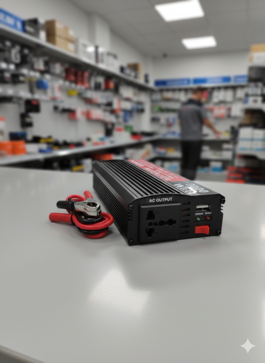 ⚡🔌 INVERTER PRETVARAČ 12V ➜ 220V – 2000W / 3000W | SNAGA GDJE GOD DA SI