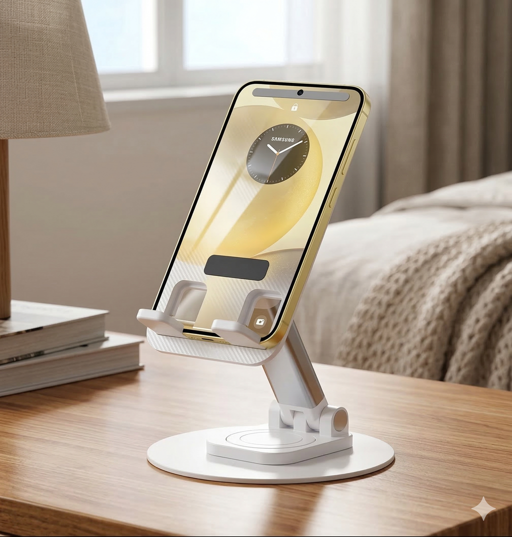 📱✨ 360° ROTIRAJUĆI METALNI DRŽAČ ZA TELEFON I TABLET