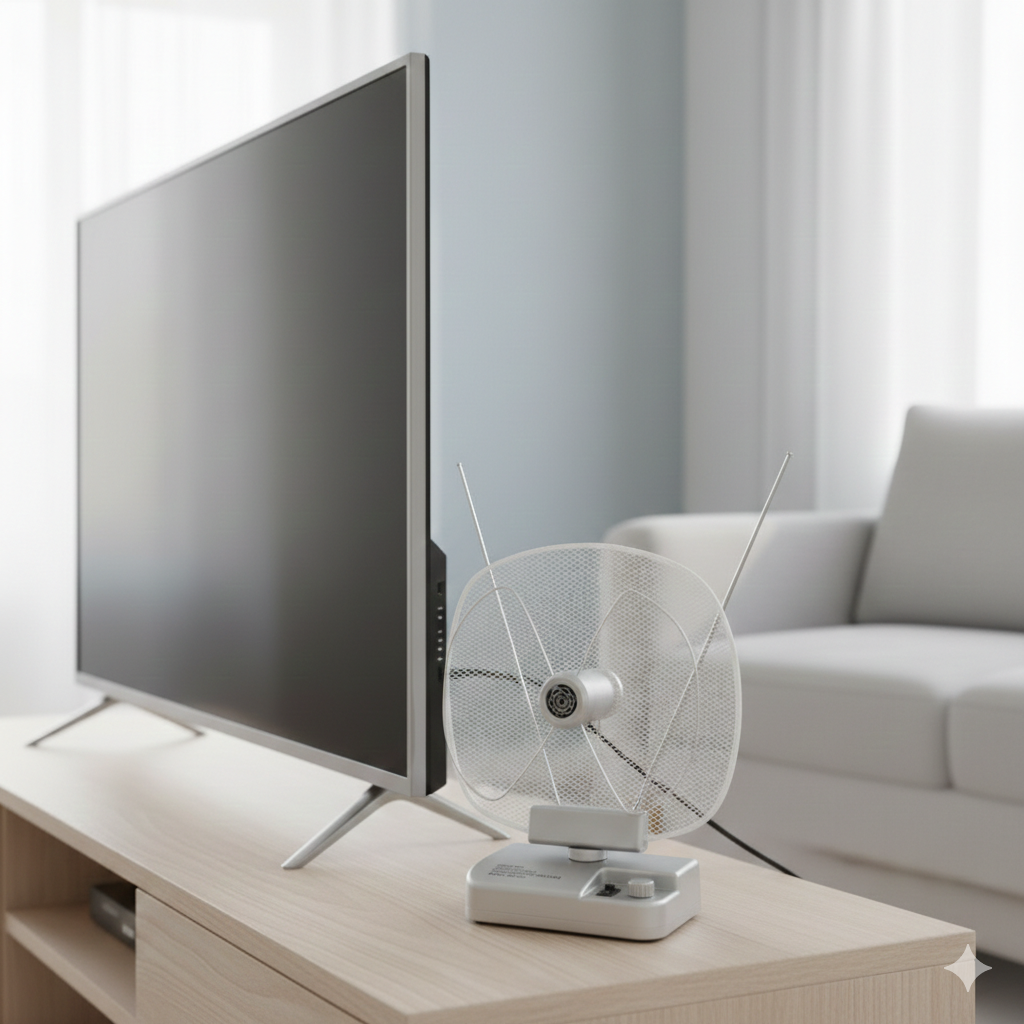 📡 FALCOM SOBNA ANTENA S POJAČALOM – UHF / VHF