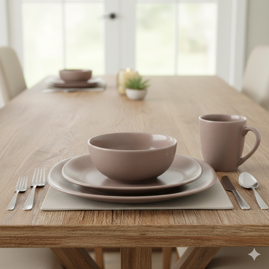 🍽️ 16-DIJELNI KERAMIČKI SET POSUĐA