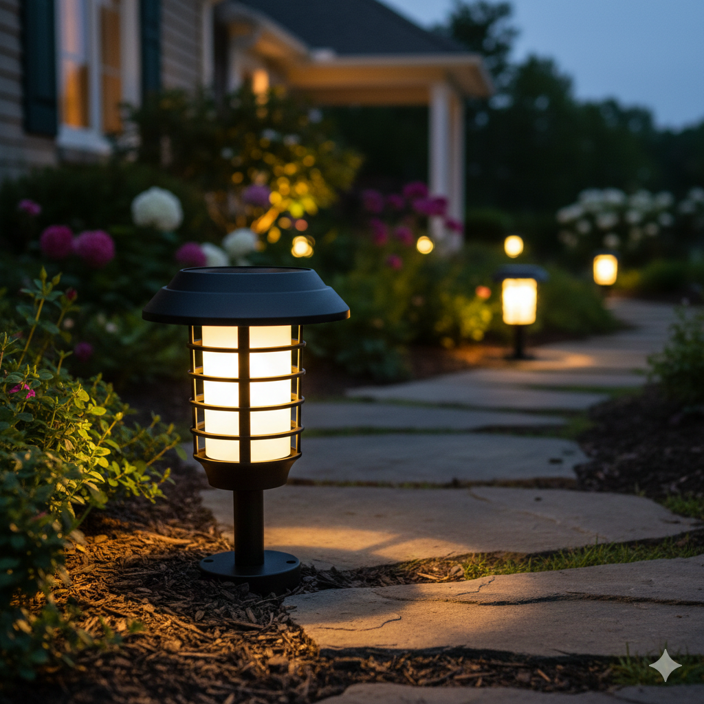 🌈 SOLARNA PODNA BAŠTENSKA LED LAMPA RGBW IP65 + DALJINSKI 🌞