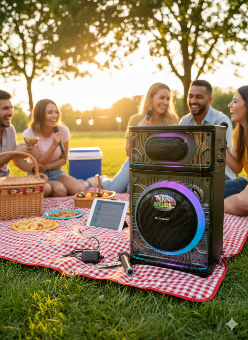 🔊🔥 MEIRENDE K7-12 – VELIKI KARAOKE ZVUČNIK 2500W | 2025 MODEL | JAKA BATERIJA 🎤