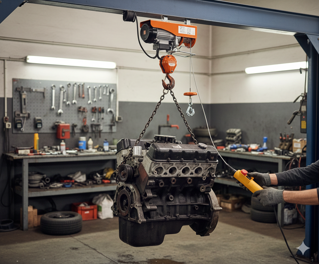 ⚙️🔩 ELEKTRIČNA DIZALICA VEH 800 – 800 KG, 500KG, 250KG | 1350W | 230V | PROFESIONALNA SNAGA