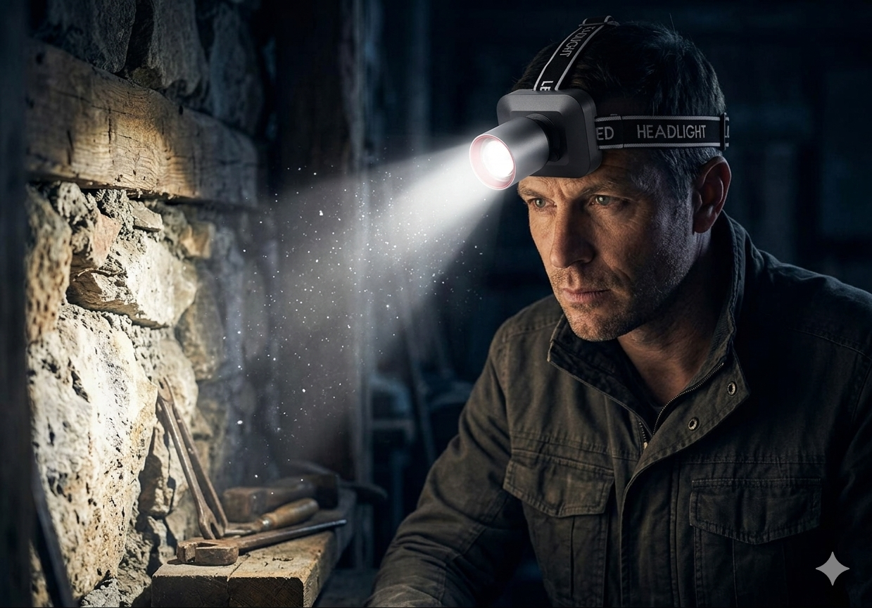 🔦 LED NAGLAVNA LAMPA DK-386 – SNAŽNA, POUZDANA, SPREMNA ZA SVE!