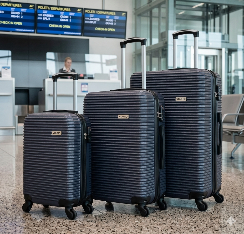 🧳 VIAGIO SET KOFERA 3u1 – SPREMAN ZA SVAKO PUTOVANJE!