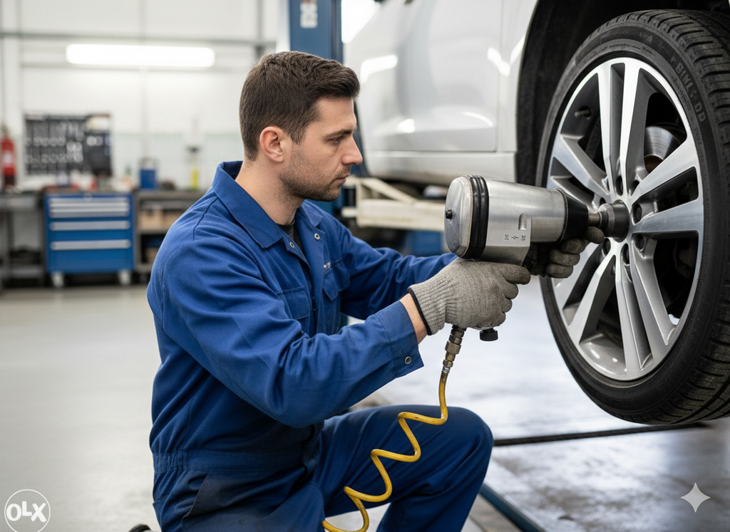 🔥 PNEUMATSKI PIŠTOLJ (UDARNI KLJUČ) SA 17 DODATAKA – 310 Nm