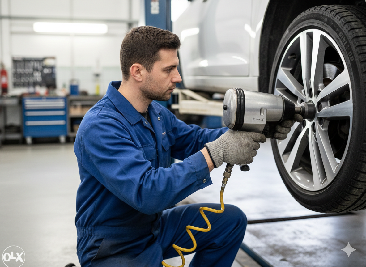 🔥 PNEUMATSKI PIŠTOLJ (UDARNI KLJUČ) SA 17 DODATAKA – 310 Nm