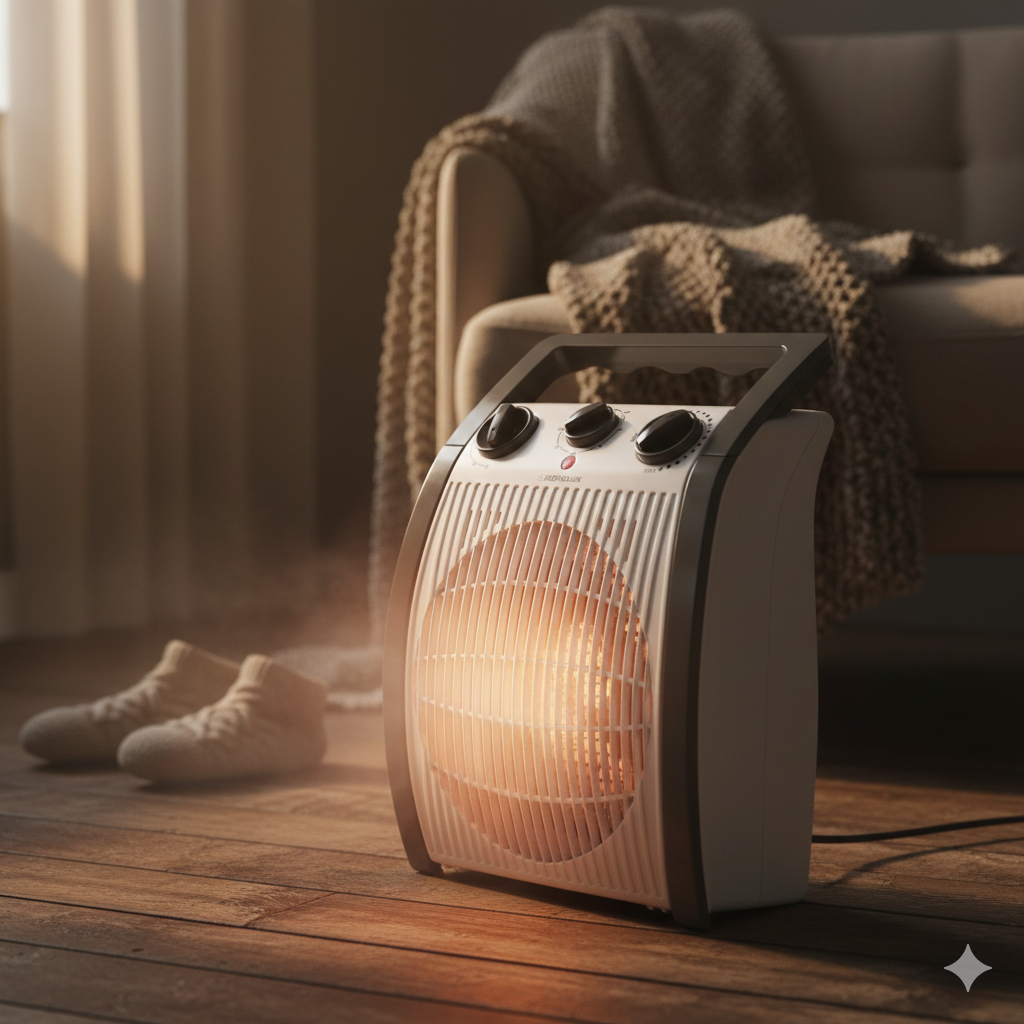 🔥 KALORIFER / ELEKTRIČNI GRIJAČ 2000 W – BRZO, ČISTO I SIGURNO GRIJANJE