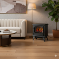 ELEKTRIČNI KAMIN 1400W – TIH, SIGURAN I MOĆAN GRIJAČ ZA SVAKI DOM!