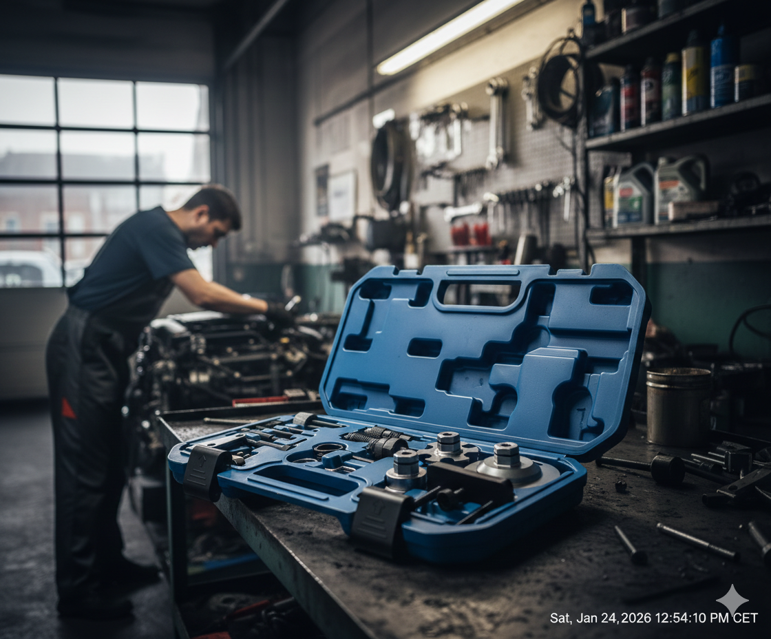 🔧🔥 SET ALATA ZA ZUPČENJE / FAZU MOTORA VW – AUDI TDI V6 & V8 🔥🔧