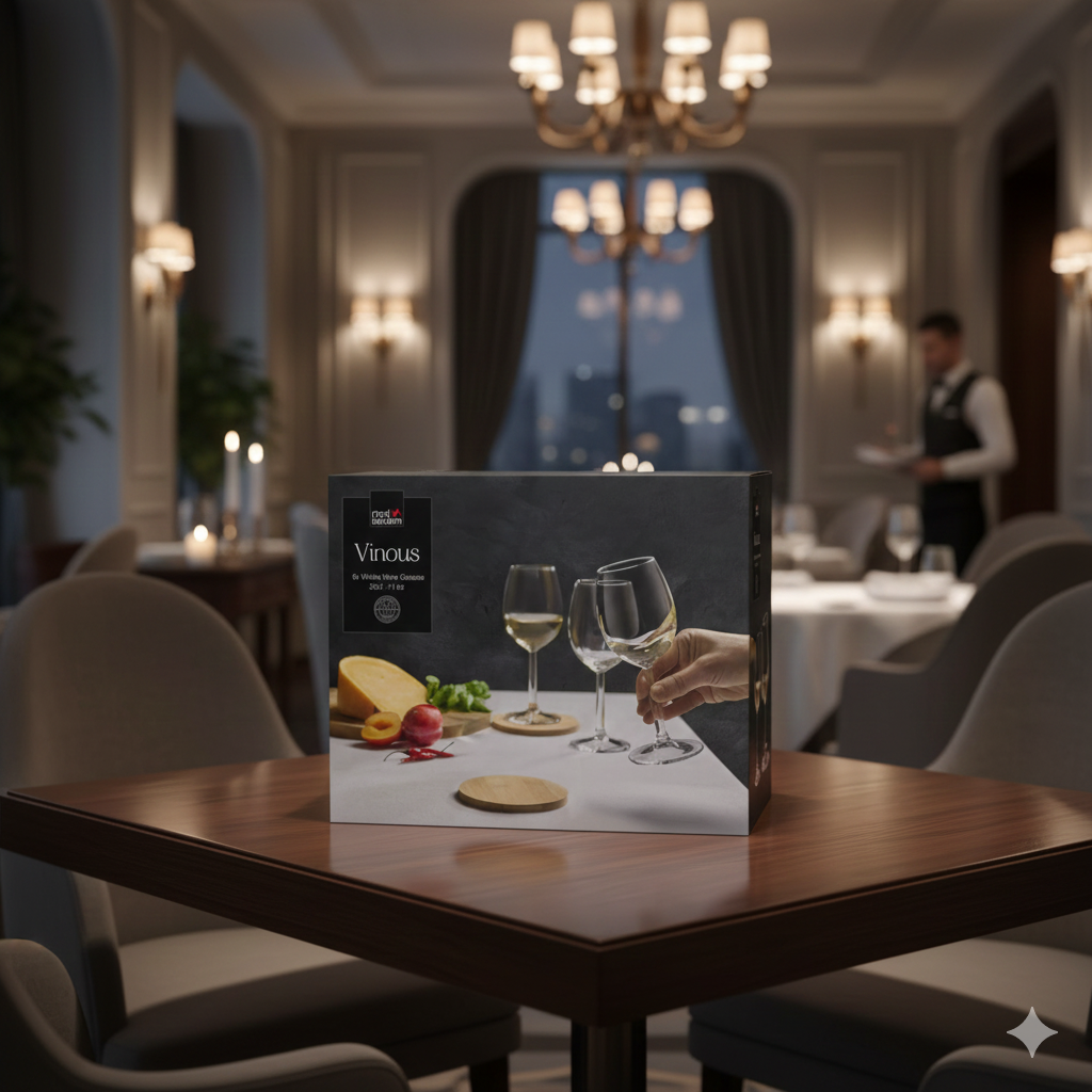 VIONOUS – SET OD 6 ČAŠA ZA VINO 320 ML