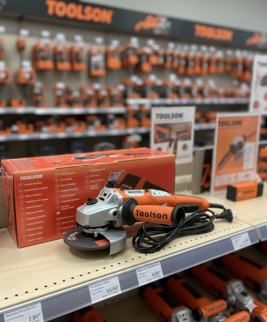 ⚙️ TOOLSON KUTNA BRUSILICA PRO-WS 750