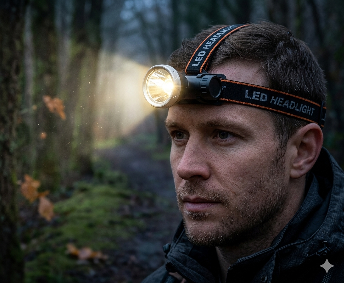 🔦 MULTIFUNKCIONALNA LED NAGLAVNA LAMPA – SNAŽNA, VODOOTPORNA, PODESIVA!