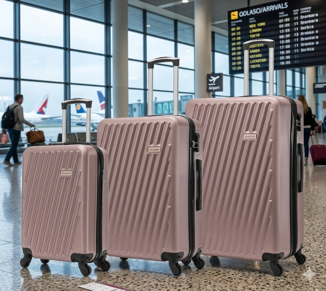 🧳 VIAGIO SET KOFERA 3u1 – SPREMAN ZA SVAKO PUTOVANJE!