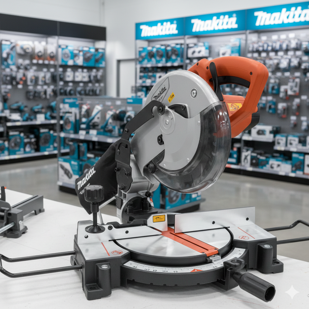 ⚡ ELEKTRIČNA POTEZNO-NAGIBNA PILA (ŠTUCER) MAKITA M2300N – 1500W / 255 mm