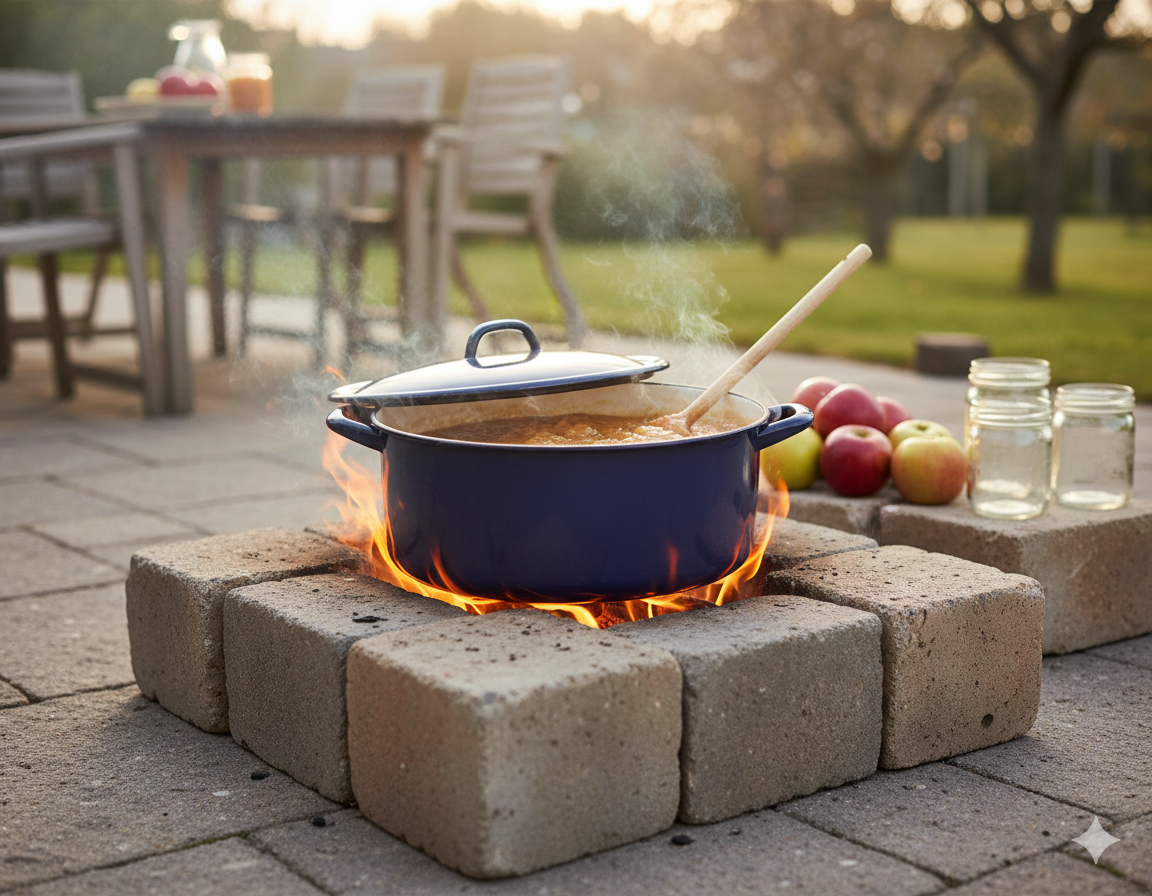 🍳 PLITKA ŠERPA SA POKLOPCEM Ø40 CM – 20 L